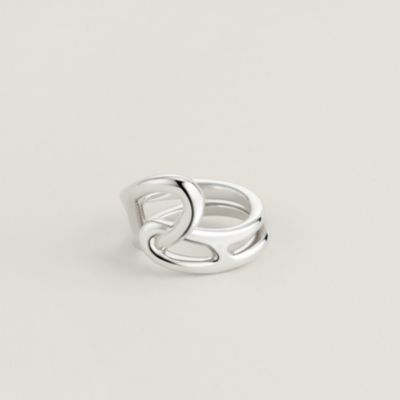 Chaine d'ancre Punk ring | Hermès USA